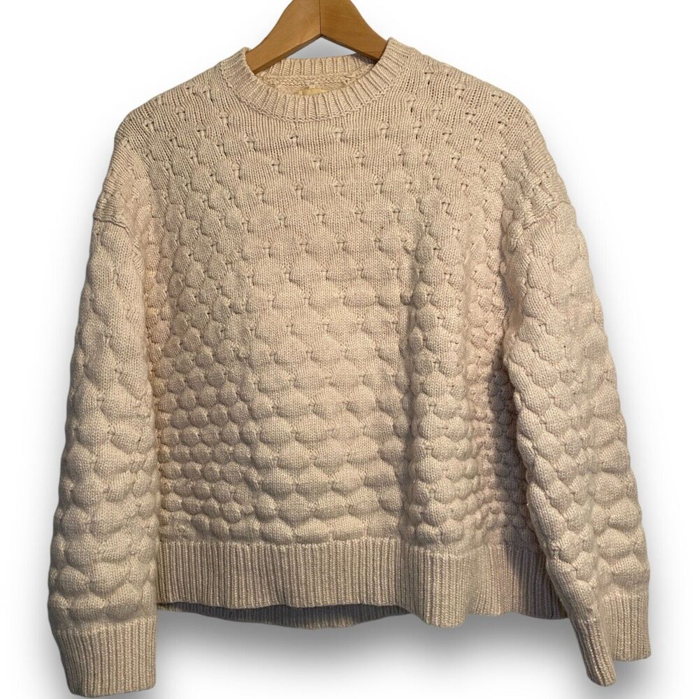 Zadig‎ & Voltaire Sweater Womens Alpaga Wool Crop Oversized Sweater size small